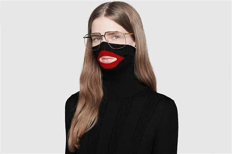 gucci black face balaclava sweater